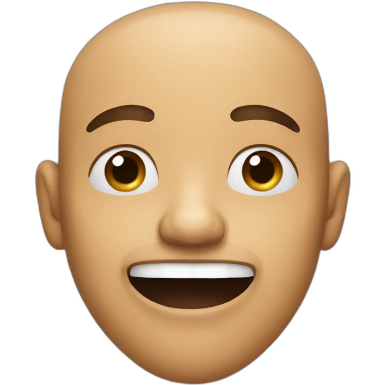 man biting his lower lip emoji