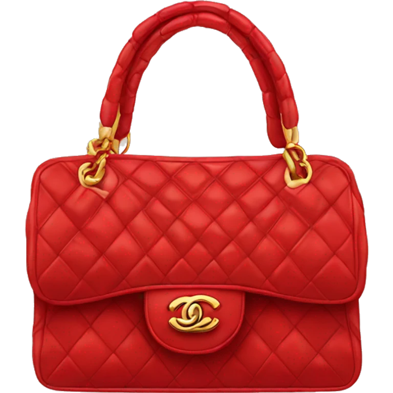 Red chanel bag emoji