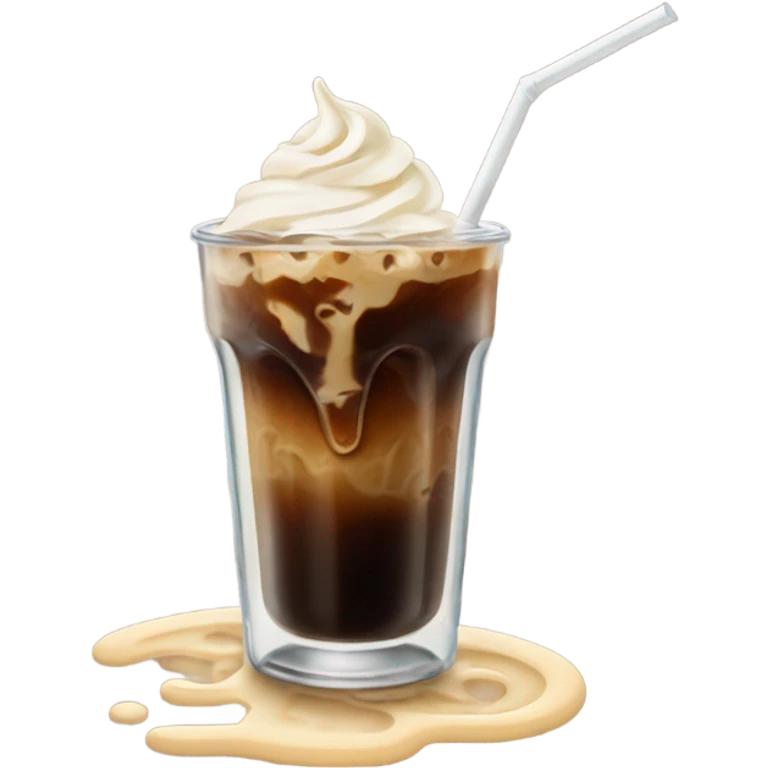 Iced coffee  emoji