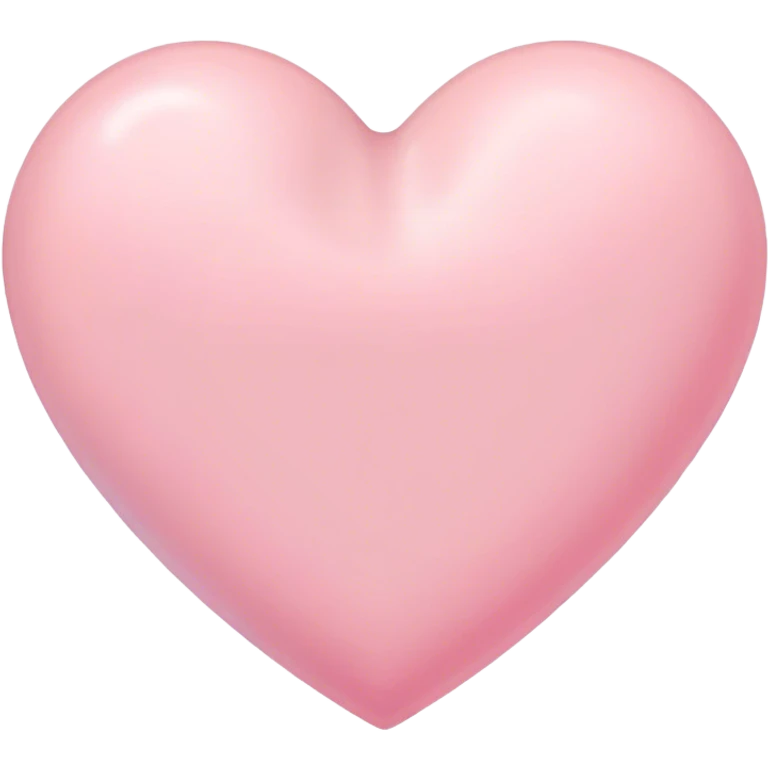 Pastel heart emoji