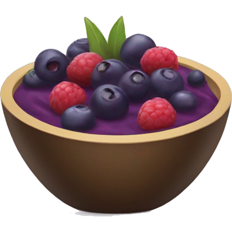 acai bowl emoji