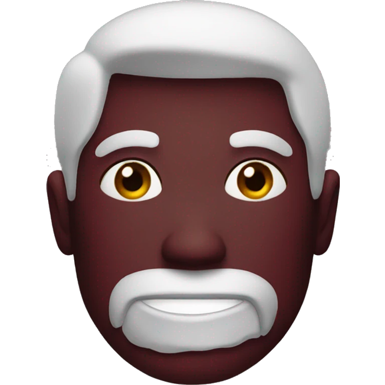 Dark red  emoji