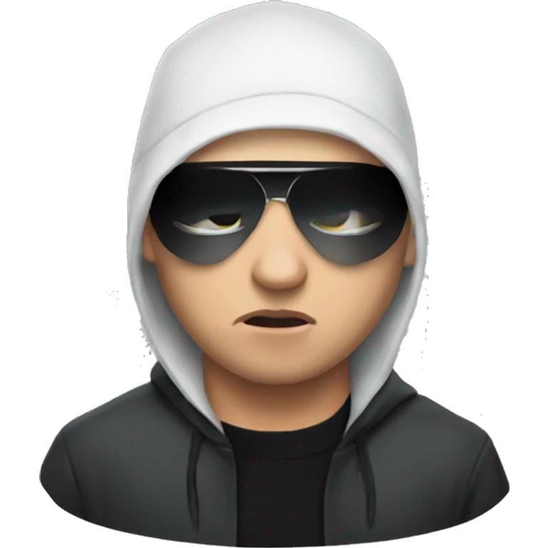 eminem with eye mask emoji