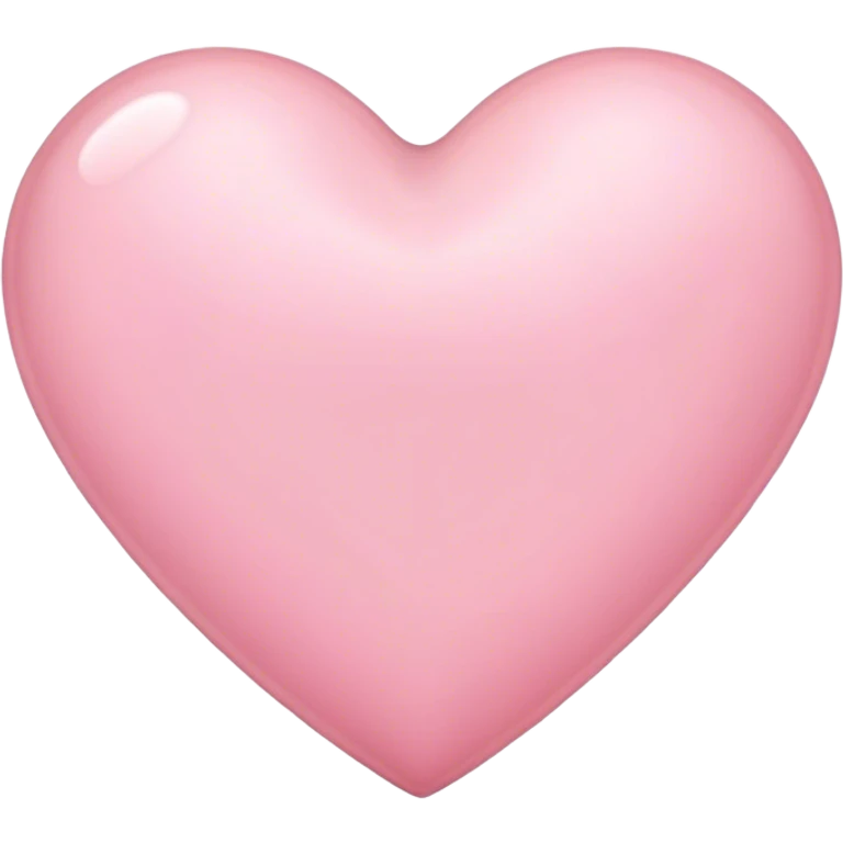 light pink heart  emoji
