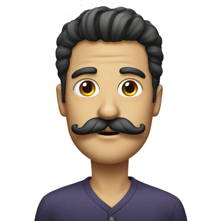 Mustache emoji