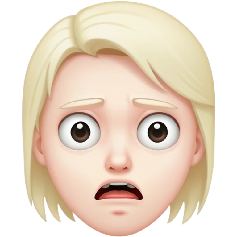 Scared emoji