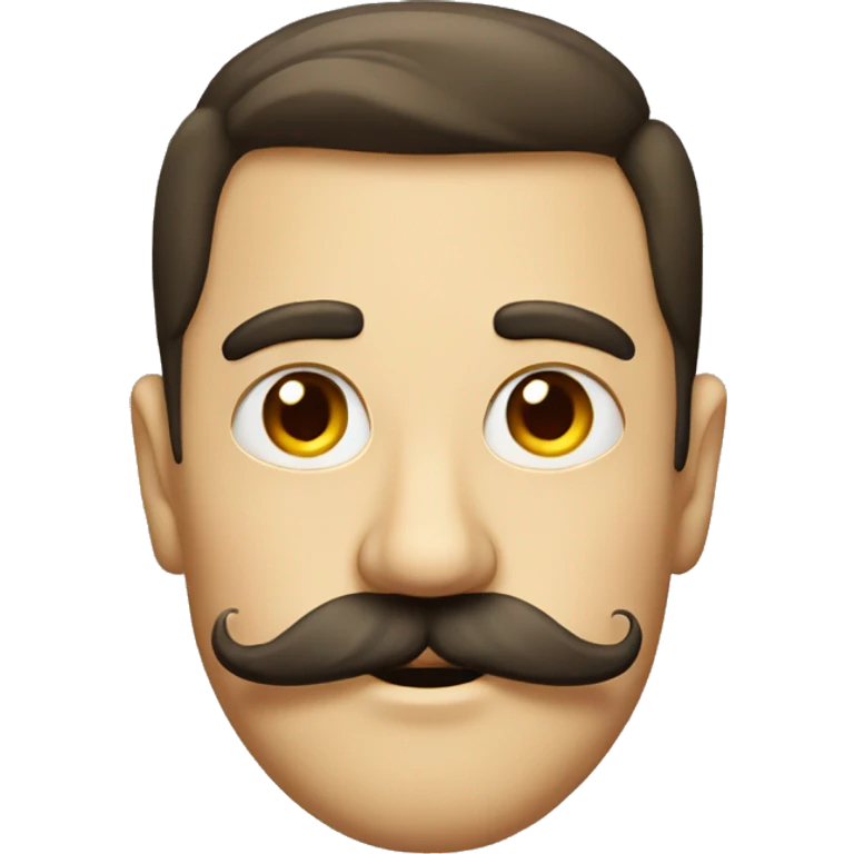 Mustache emoji