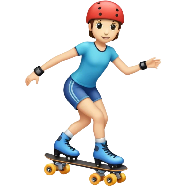 Person roller skating  emoji