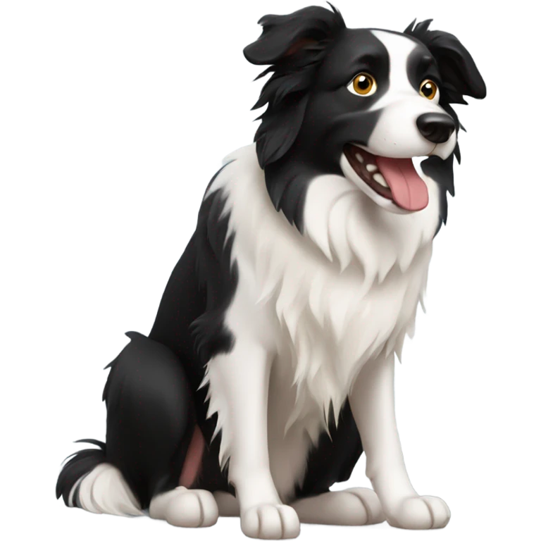 Border collie emoji