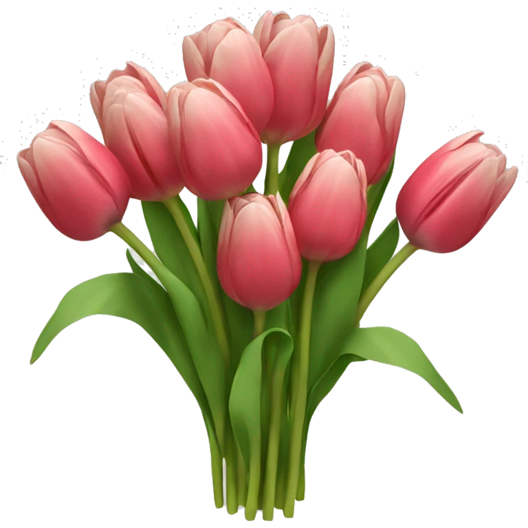 Bouquet of tulips emoji