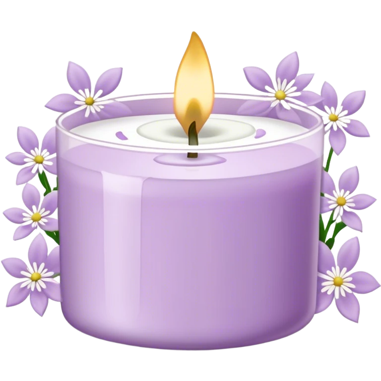 Light purple bath and body works small white floral line art candleLight purple bath and body works small white floral line art candleLight purple bath and body works small floral line art outline design candle emoji
