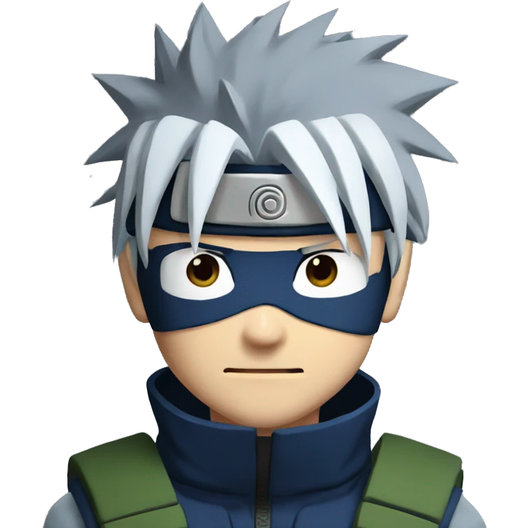Kakashi from naruto  emoji