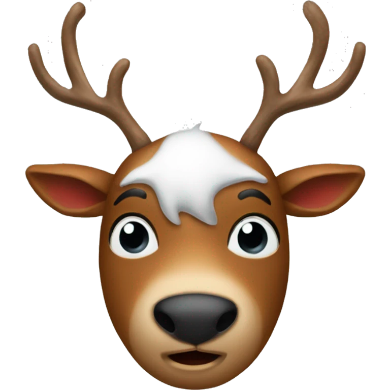 Red Nosed Reindeer emoji