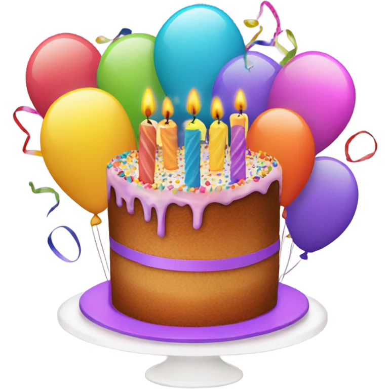 Happy birthday emoji