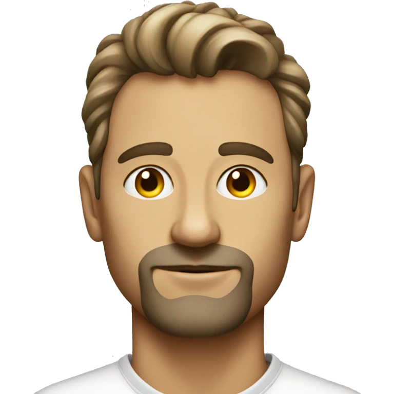 portrait of a stylish man younger and less experienced emoji