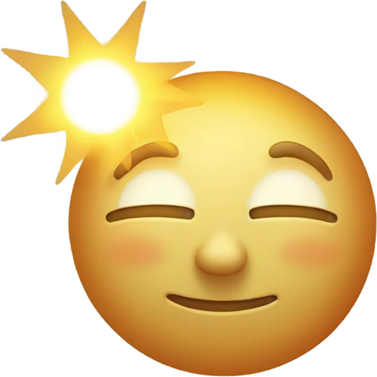 Sun emoji