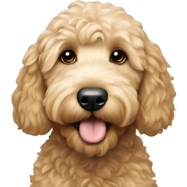 Goldendoodle emoji