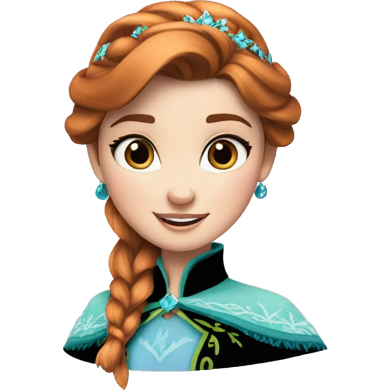 Princess Anna frozen emoji