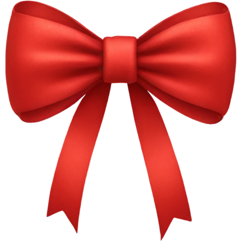 red bow emoji