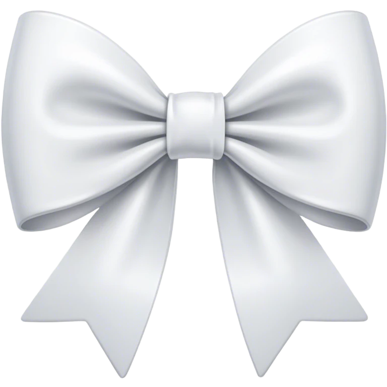 white bow emoji