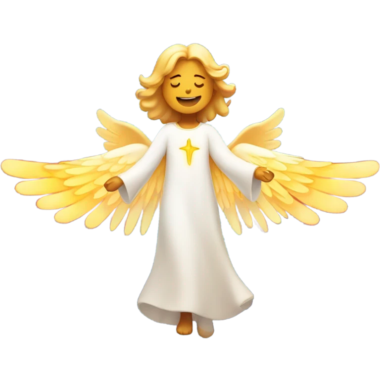 angel, surrounded by fire
 emoji