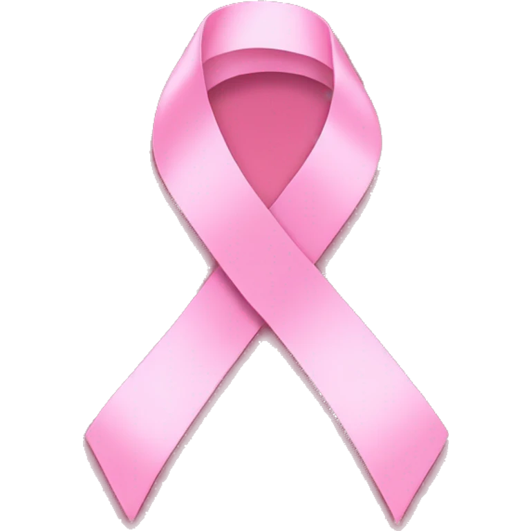 Pink ribbon emoji