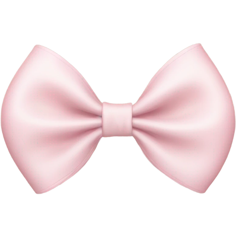 baby pink bow emoji