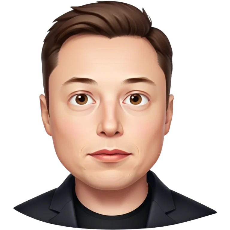 Elon Musk emoji