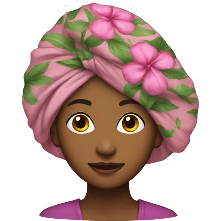 floral turban emoji