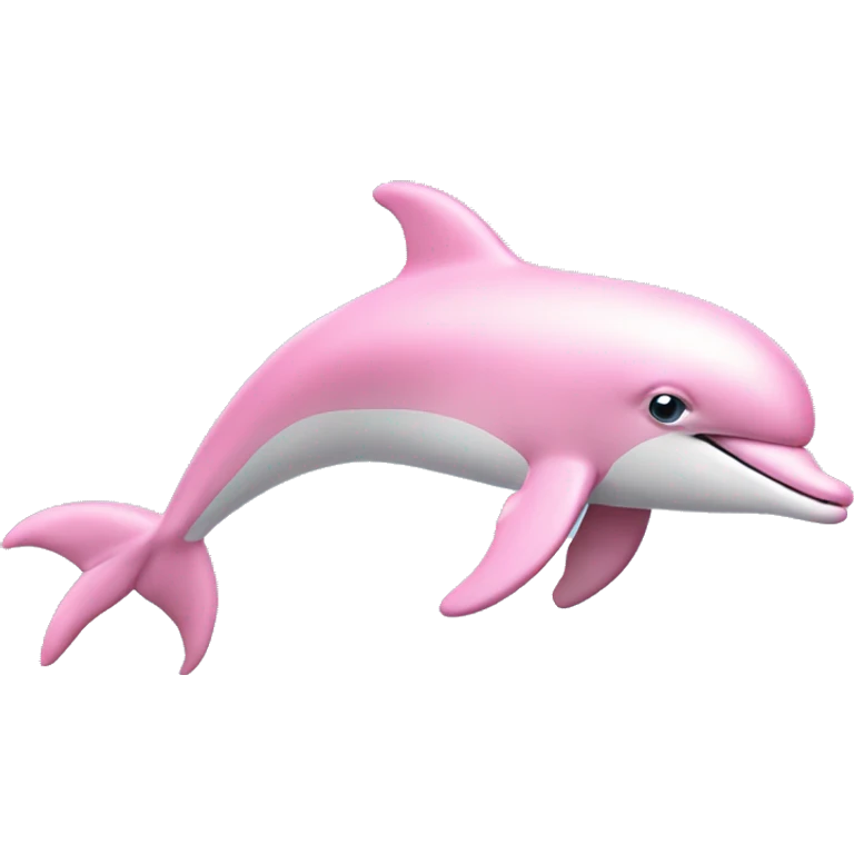 Pastel-pink-colors-dolphin emoji