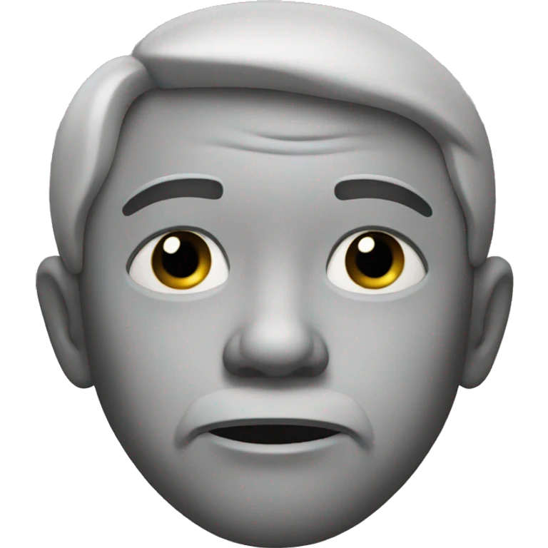unhappy emoji