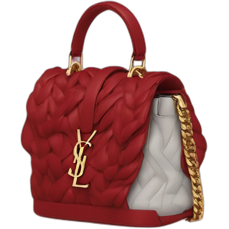 Saint Laurent bag emoji