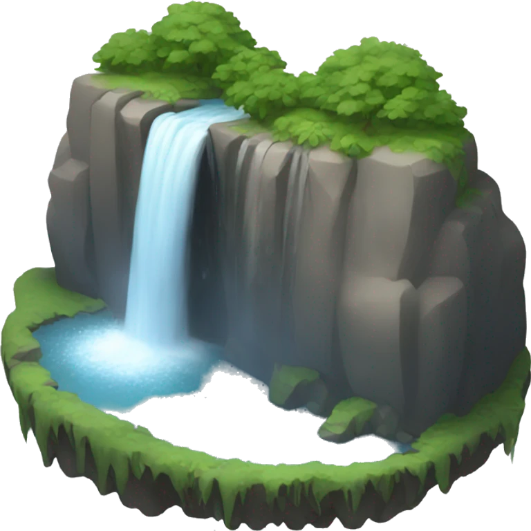 Waterfall emoji