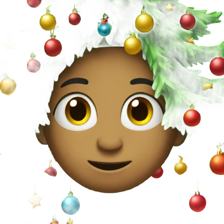 Christmas tree emoji