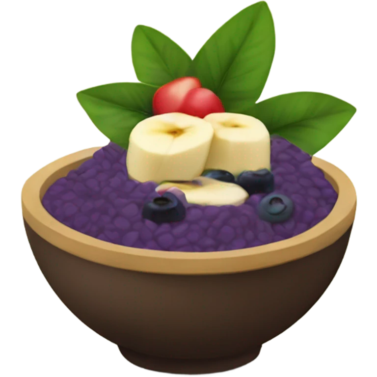 acai bowl emoji