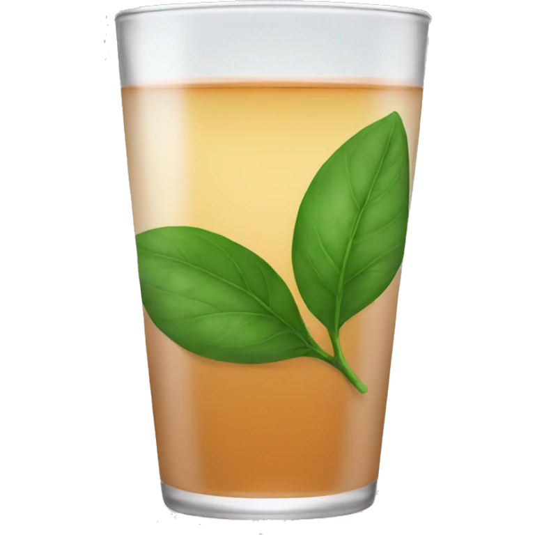 Tea glass emoji