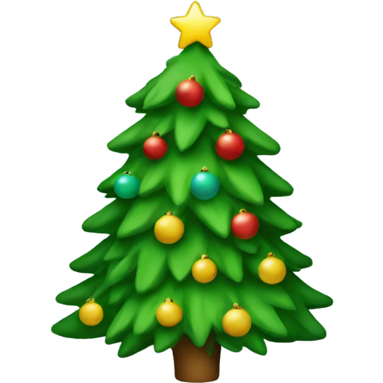 Christmas tree emoji