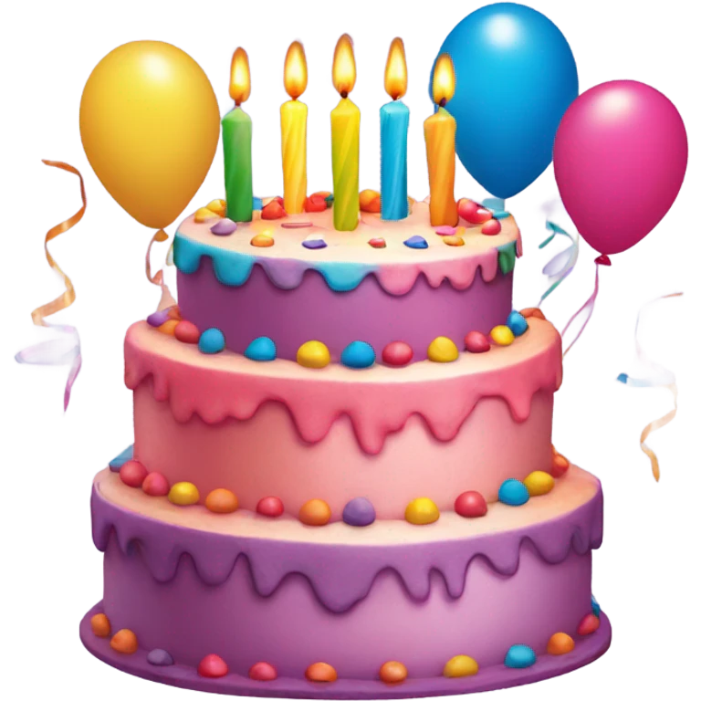 Happy birthday emoji