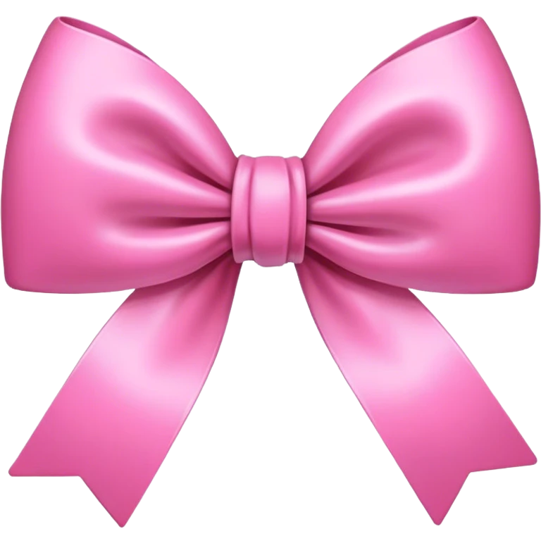pink bow emoji