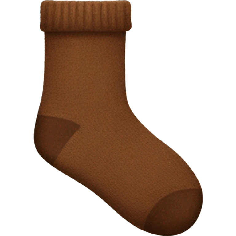Brown socks  emoji