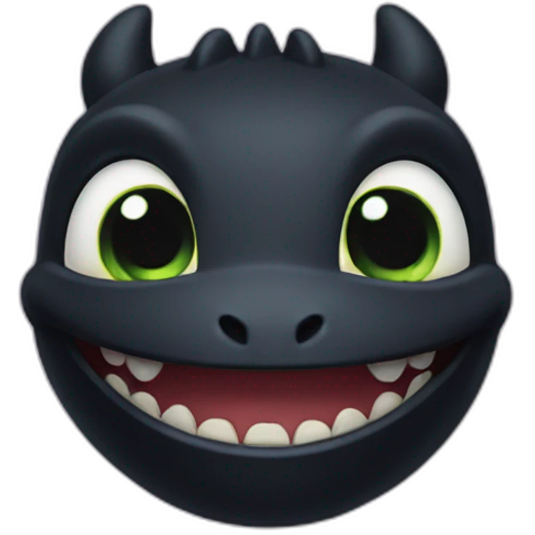 Toothless emoji