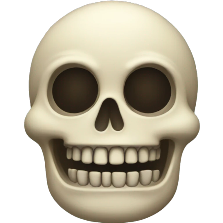 Fat fat fat skeleton  emoji