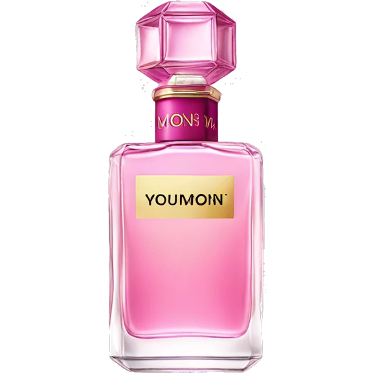 pink YSL Mon Paris perfume emoji