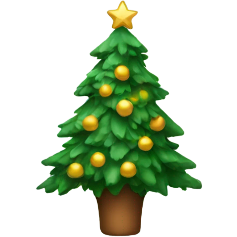 xmas tree emoji