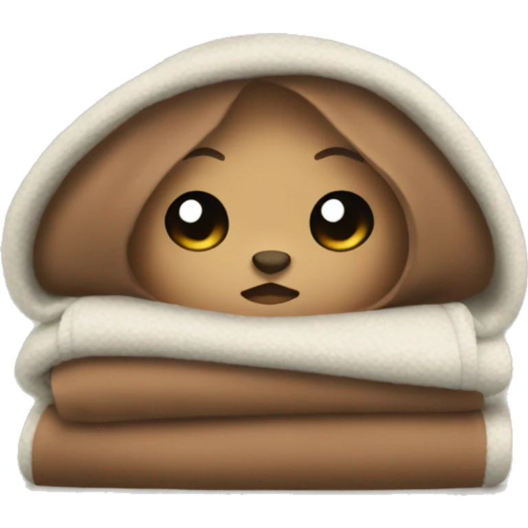 cozy blanket  emoji