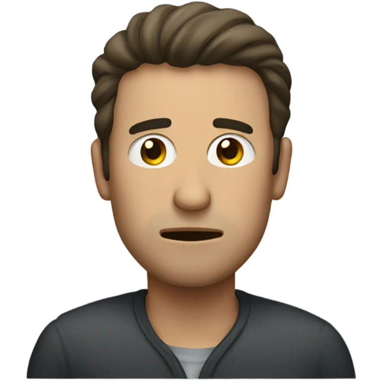man with the flu  emoji