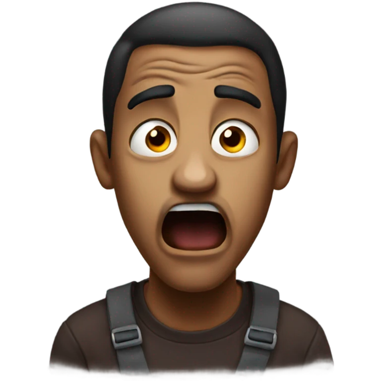 Scared emoji