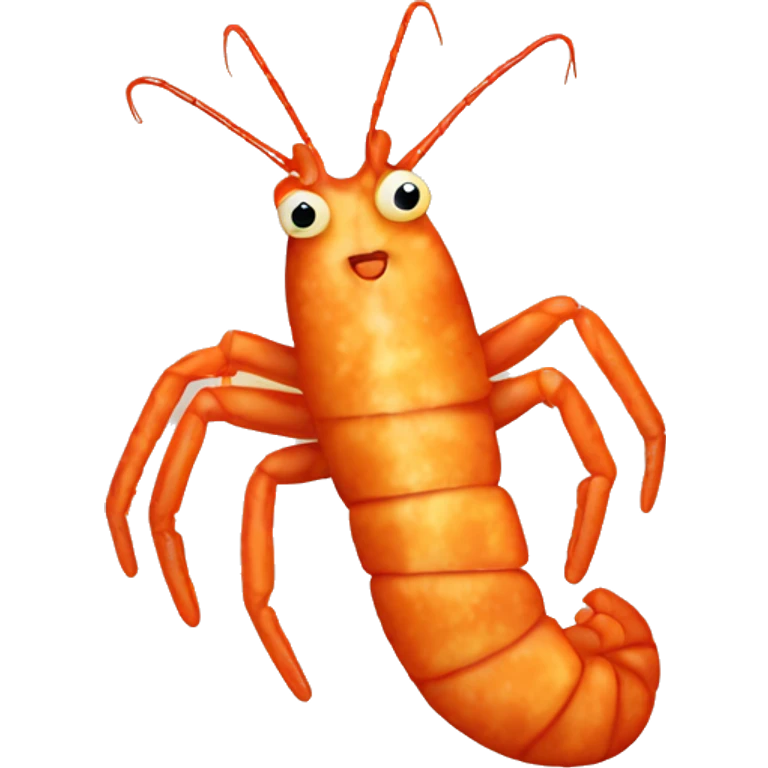 deep fried shrimp  emoji