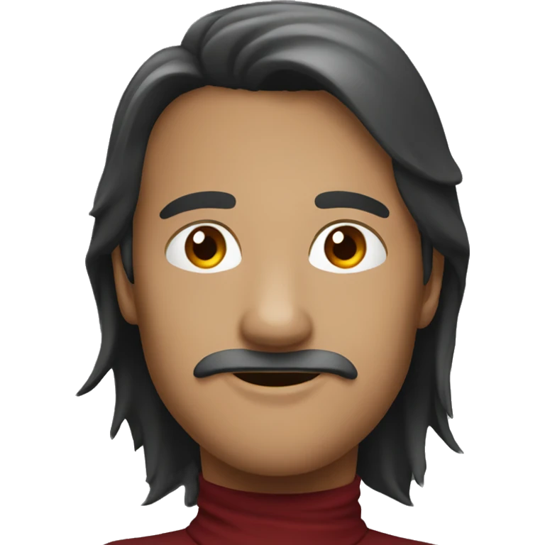 Dark red emoji
