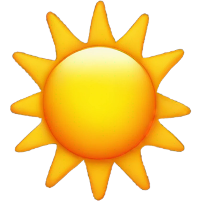 Sun emoji